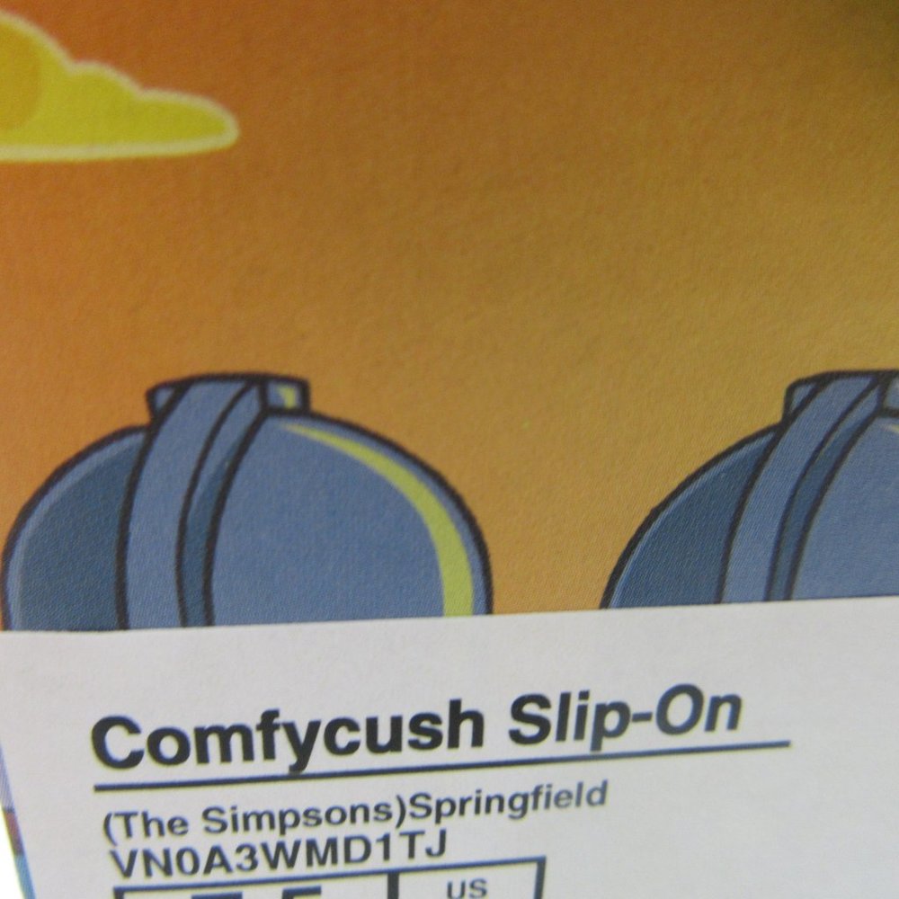 Vans x The Simpsons Slip On ComfyCush Springfield - Picture 13 of 14
